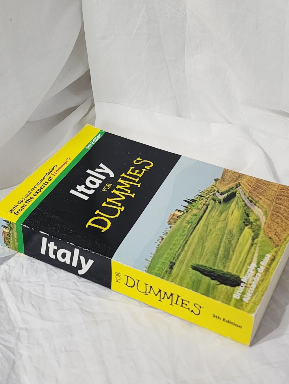 Italy For Dummies Travel Guide - Yellow/Black